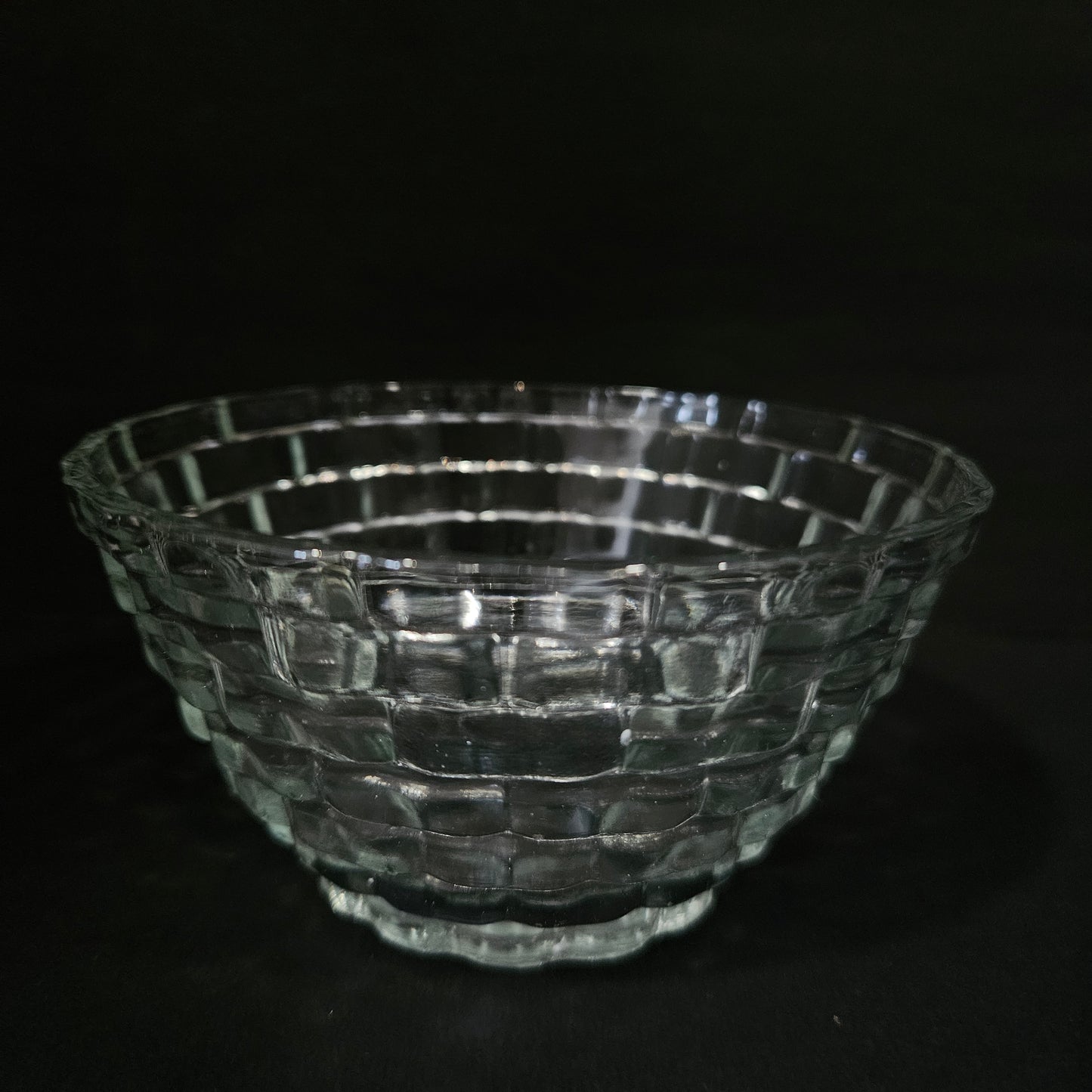 Holidays crystalline glass serving Bowl for multi purpose usage & for Return gifting purpose