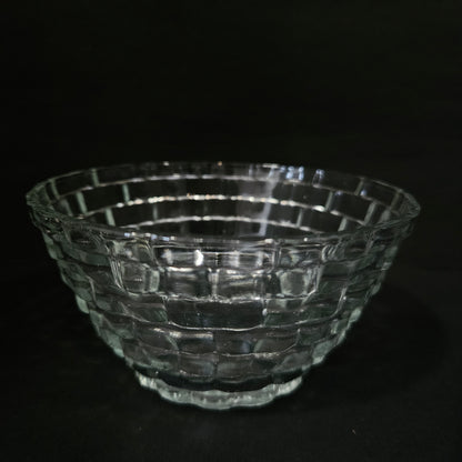 Holidays crystalline glass serving Bowl for multi purpose usage & for Return gifting purpose