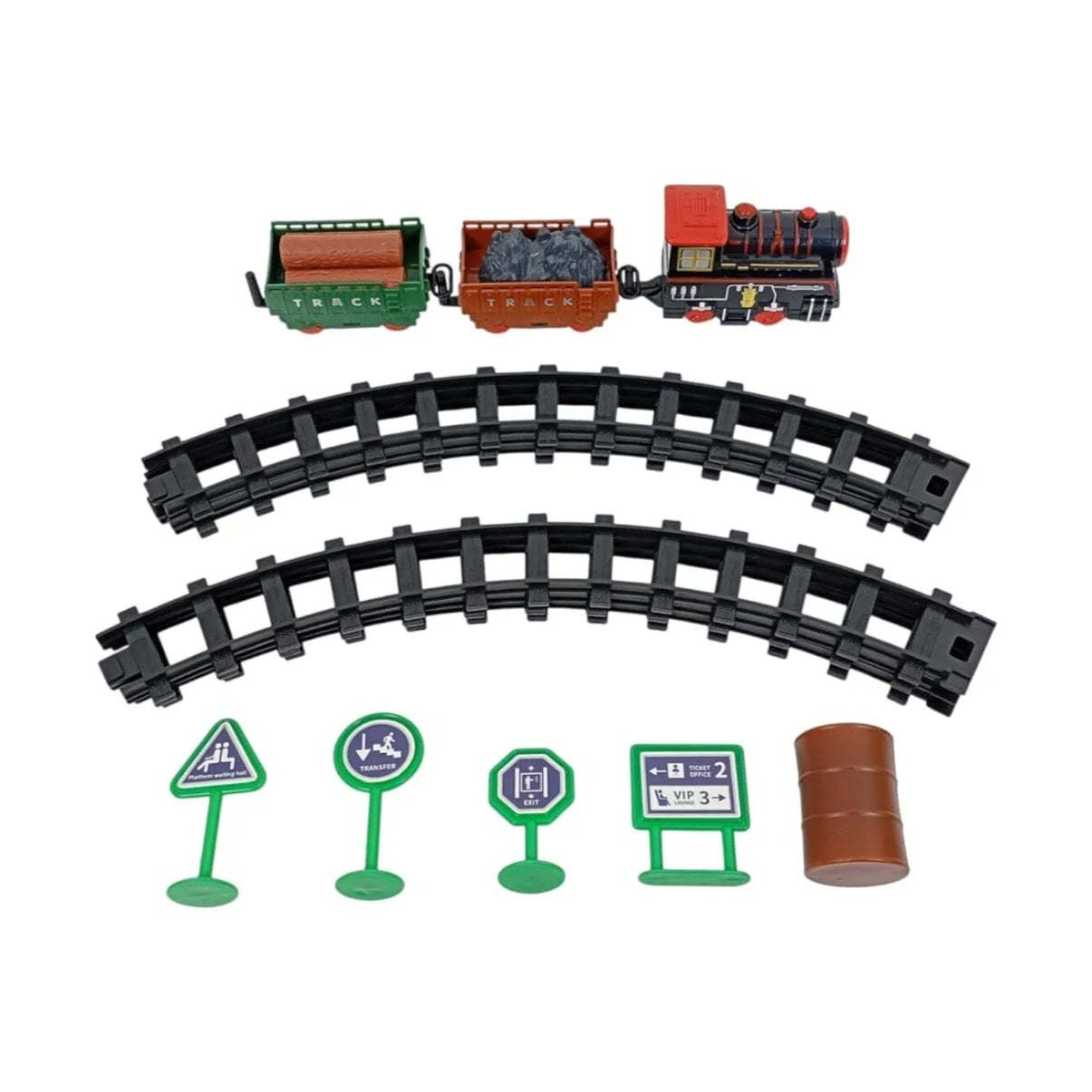 Lumo Wild West Diy 18pcs Wild West Musical Train Set