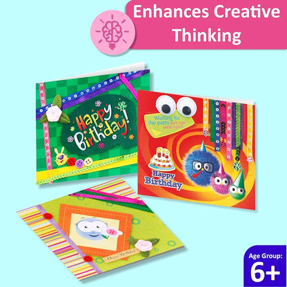Happy kidz Make your own Greeting cards craft kit set to enhance creative skills in your kids