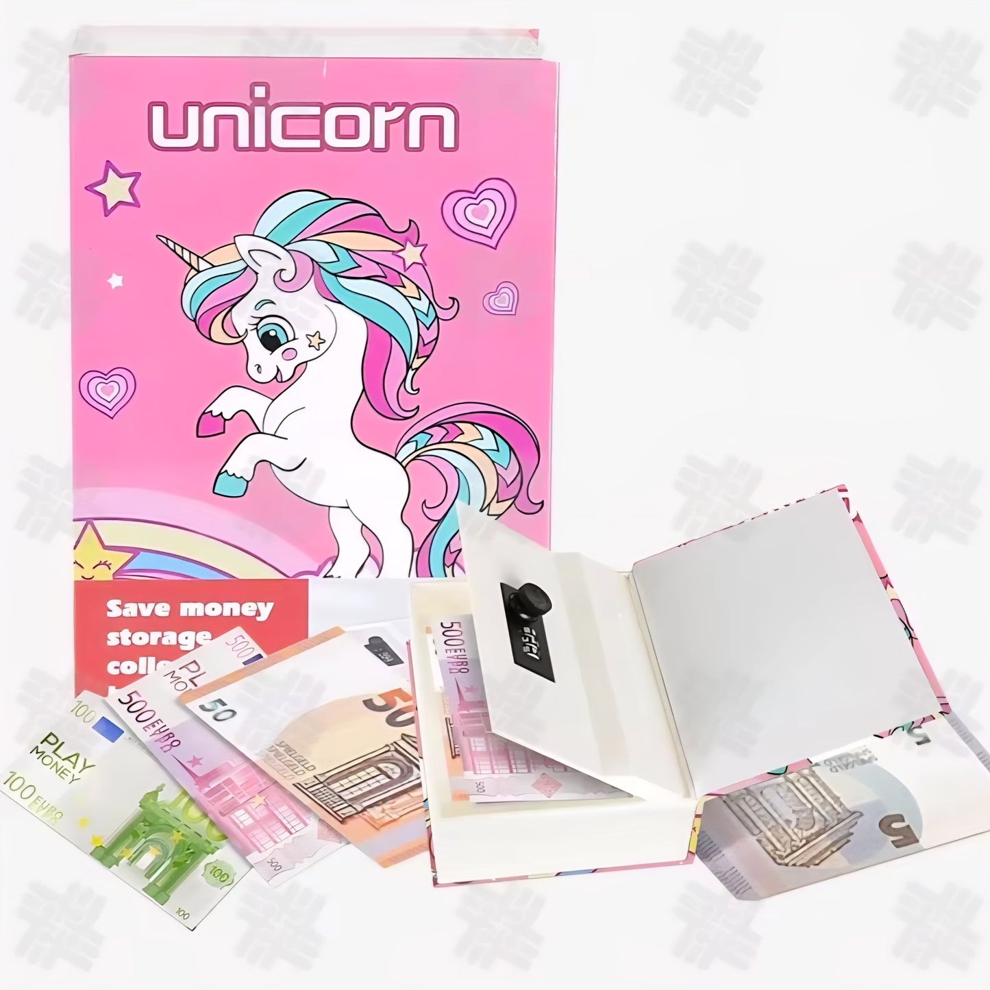 Cartoon characters & jungle Themed save money storage collection book