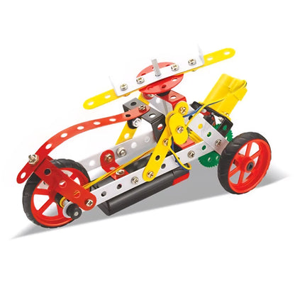 Baby Smiles MECHANIIX ROBOTIX 1 Engineering System for Creative Kids from Age 8+, in Box 114 Pieces Including High Powered Motor and Gear System