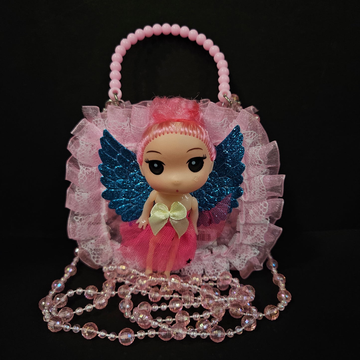 Cute Purse multi colour lighting sling bag for Girls Kids, Rainbow Glitter Sequin Crossbody Bag for Toddlers