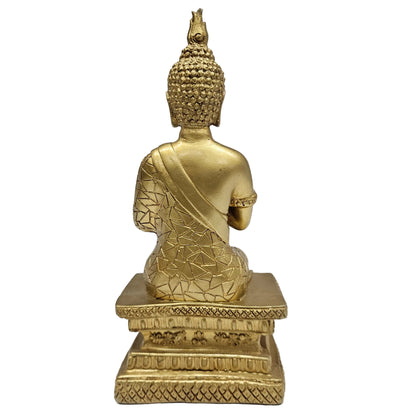 Sitting Meditating Buddha Statue Idols for Home Living Room Decor