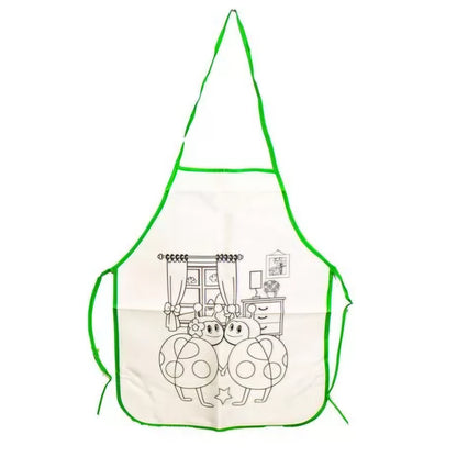 Craft collection Children's appron drawing with full coloring tools