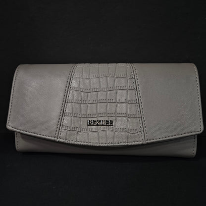 Leather Thin Slim Wallets for Women with magnetic Button