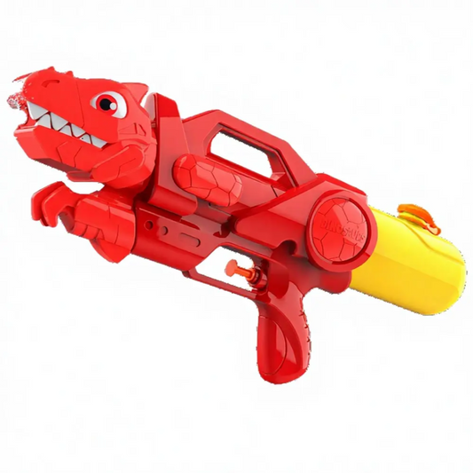 Dinosaur Water Gun Summer Beach Toy, Mini Pressure Water Shooter for Kids, Cool Summer Fun