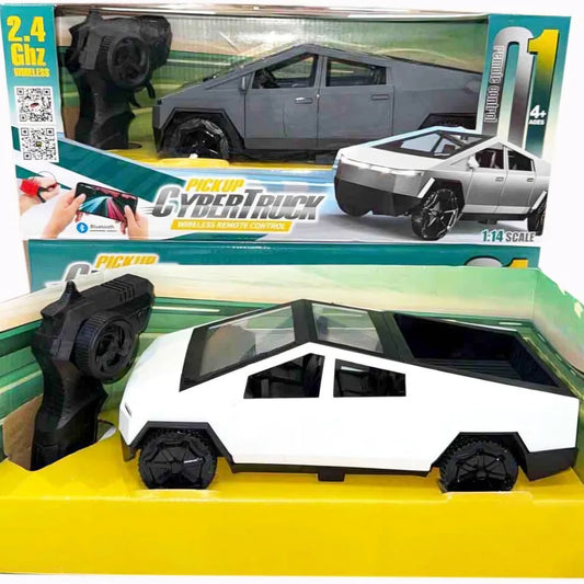 Cyber Truck Remote Control Car for Kids, 2.4GHz Wireless RC Toy Car, 1:14 Scale Pickup Vehicle with Controller, 4+ Years