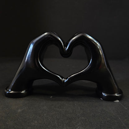 Heart Hands Sculpture Home Decor Valentine's Day for Cabinet Wedding Bedroom Figurines