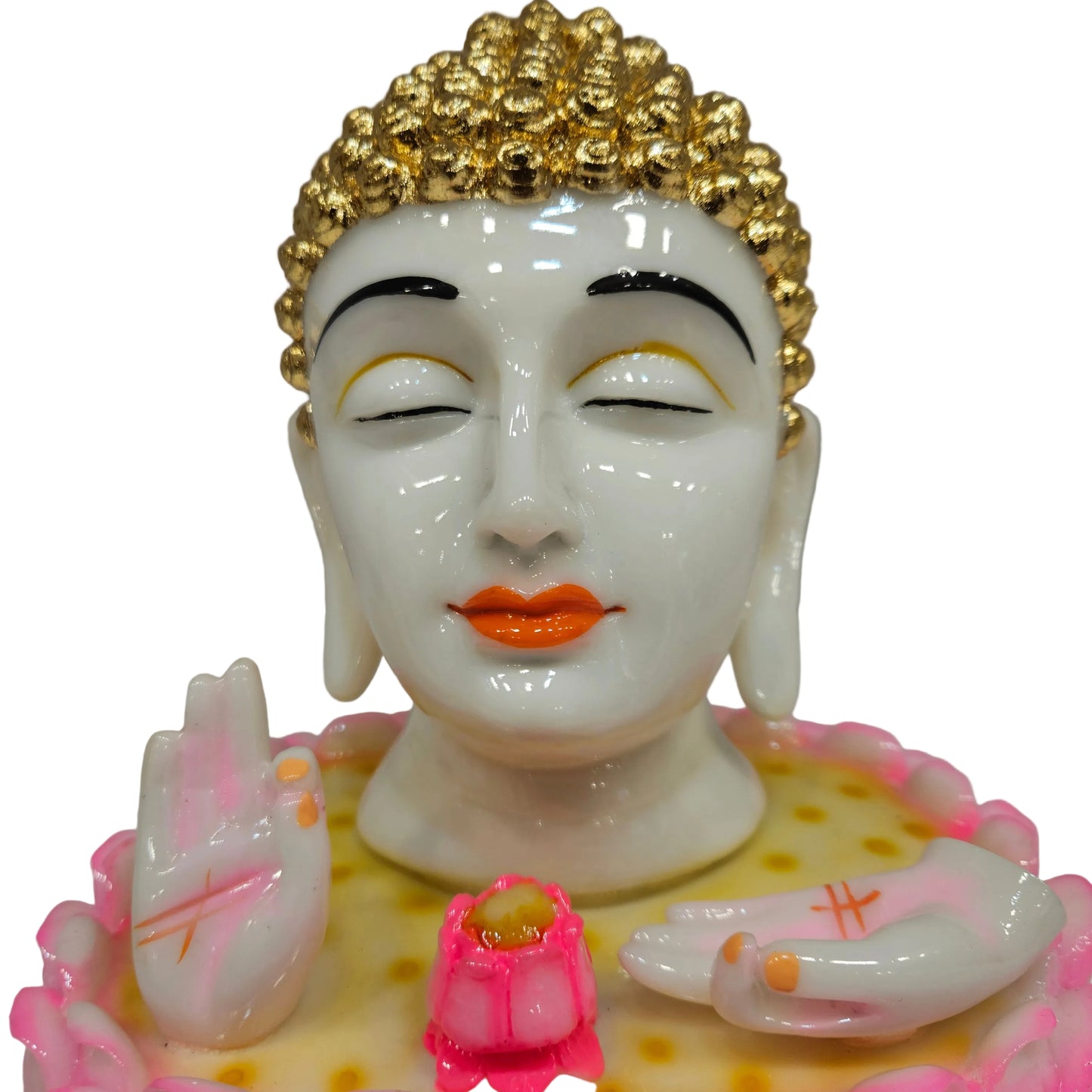 Buddha Showpiece Hand Buddha Idol Buddha Statue for Home Decor, Living Room