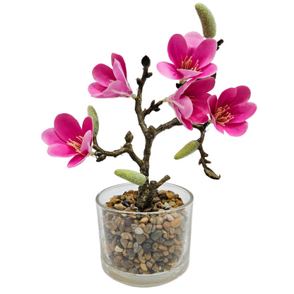 Artificial Bonsai Plant with Pot Fake Plants for Office Home Décor and Flowers, Fake Plant Indoor for Home, Office & Garden Decor