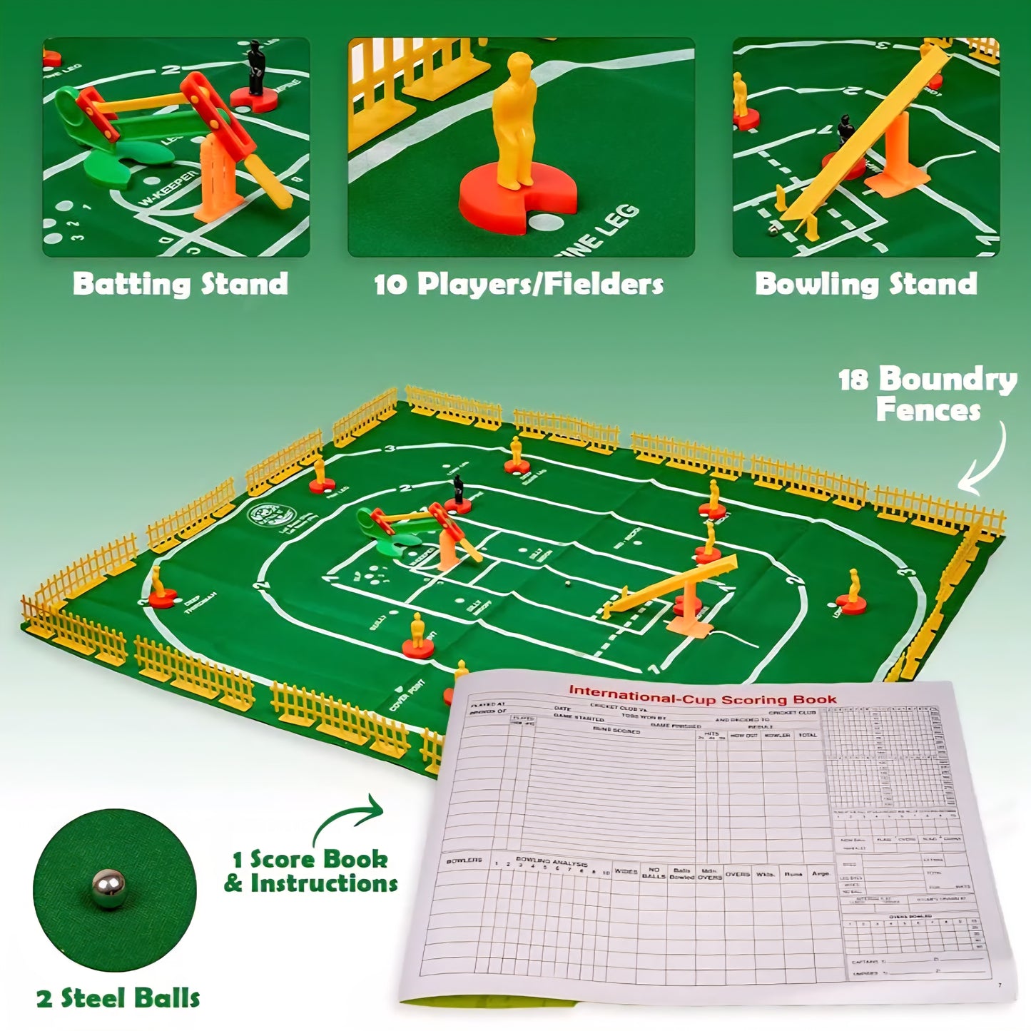 Ratna's International Cricket Floor Board Game for Kids