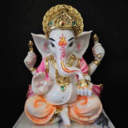 God & godess Statues Sitting on Singhasan Handcrafted Idols Handpainted lord's idols Home First Special Housewarming Gifts Sculpture