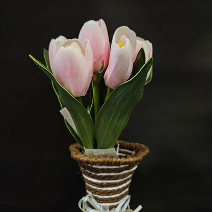 Garden tulip artificial banquet floweral bunch for Home,Garden & Office
