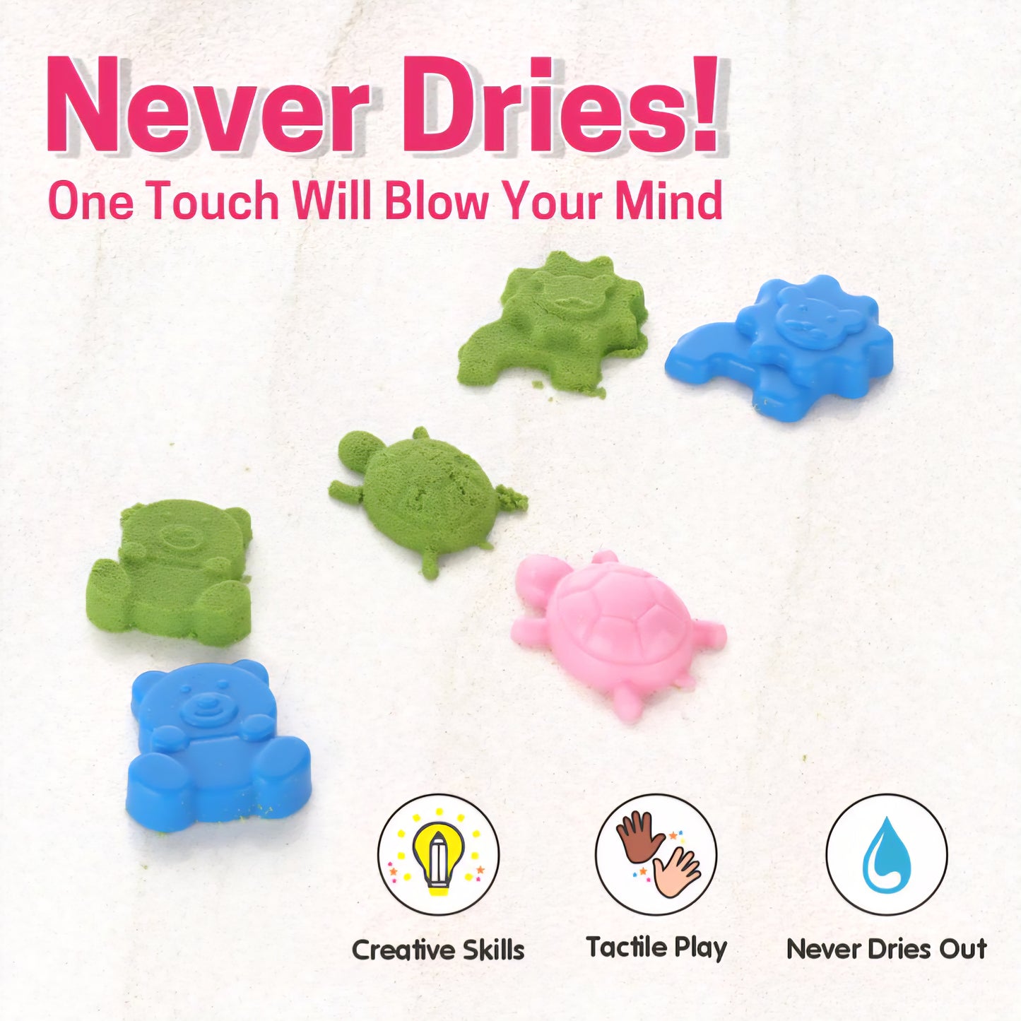 Chanak creative Sand with non-toxic safe & creative fun