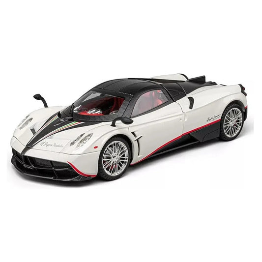 Pagani Huayra Super Alloy Car Diecast Toy Vehicles Car Model with Openable Doors & Sound, Light Pull Back car Toys for Kids