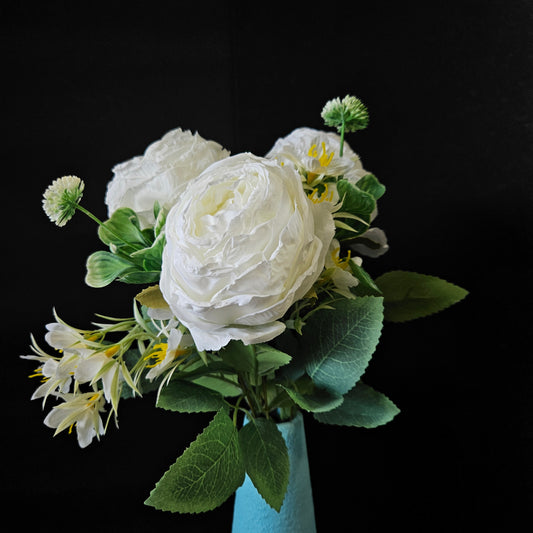Artificial roses banquet floweral bunch to bring elegant look to your home,Garden & Office
