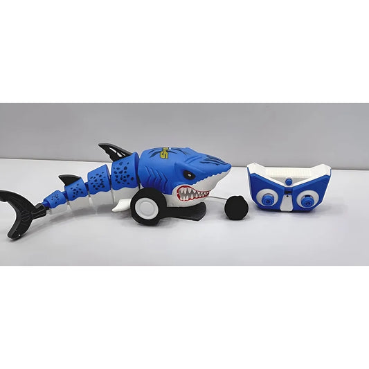 Remote Control Shark Car Toy for Kids Rechargeable 2.4GHz RC Car with Lights & 360° Rotations Indoor Outdoor Stunt Vehicle for Boys & Girls