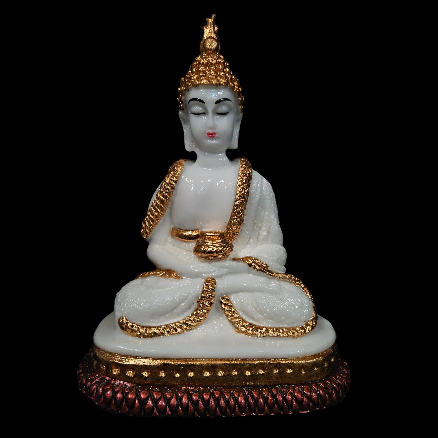 Handicrafts Meditating Buddha Polyresine statue Showpiece Figurine