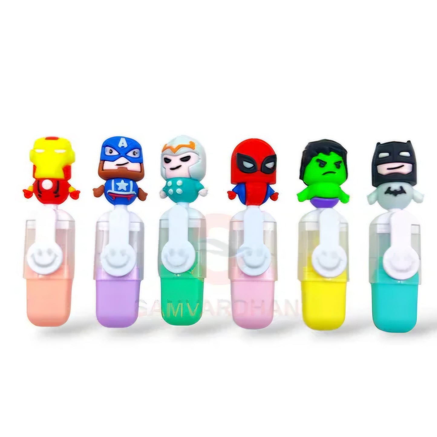 Whimsical Marker Magic – Fun cartoon characters Highlighter Set Collection