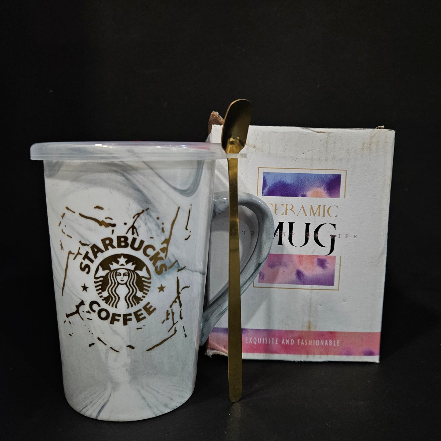 Starbucks Logo Printed Ceramic Coffee Mug