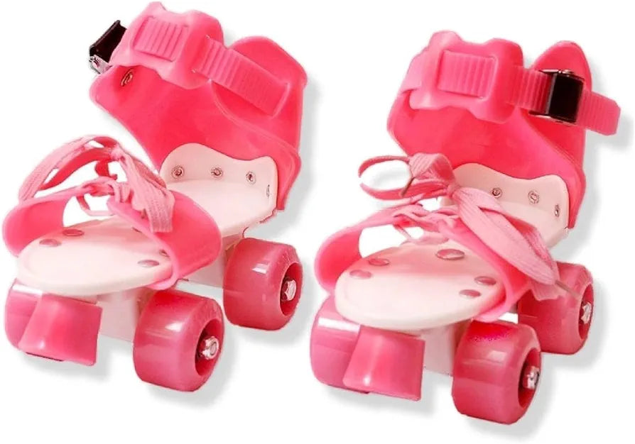 Kids Roller Skates for Children, Adults, Teens, Boys and Girls, 6-12 Years, (Random Color) perfect for outdoor fun and exercise.