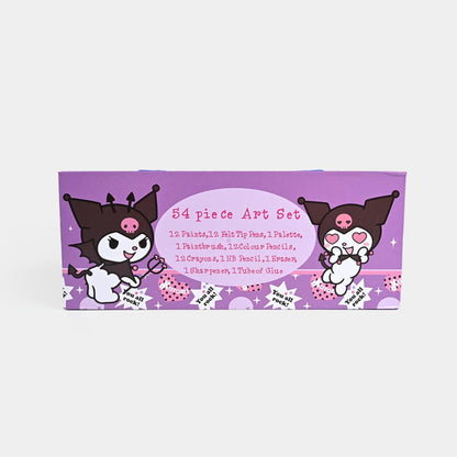 Kuromi Character Theme Color Kit for Kids 54Pcs
