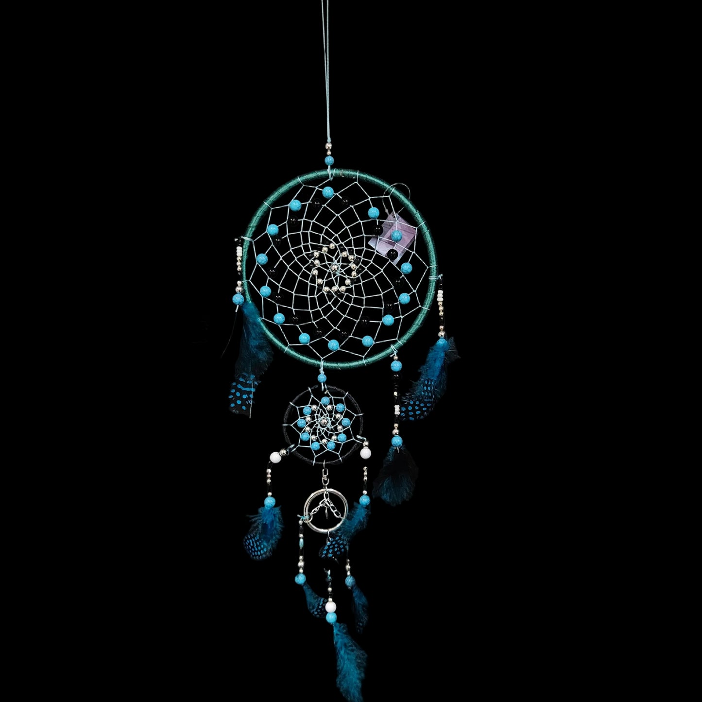 Handmade Hangings for Positivity Feather Dream Catcher Ornament Indian Style Cute Ornaments Home Decoration Gift