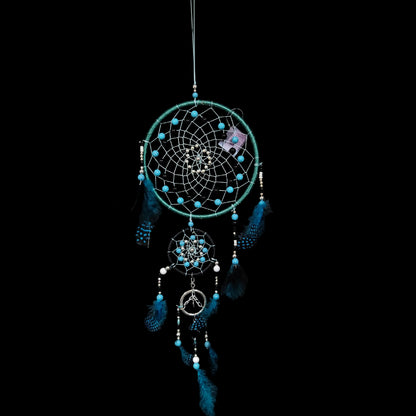 Handmade Hangings for Positivity Feather Dream Catcher Ornament Indian Style Cute Ornaments Home Decoration Gift