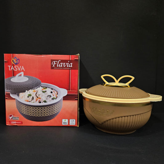 Tasva Flavia Insulated casserole with quality assured Bpa free Food Grade Hot pack