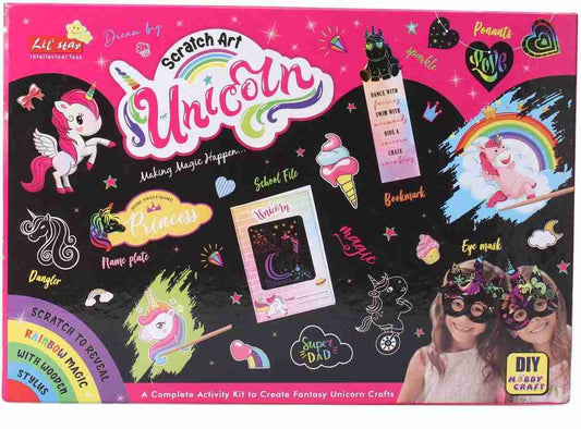 Scratch art Unicorn Create Artistic Drawings Scratch Out To Reveal Art