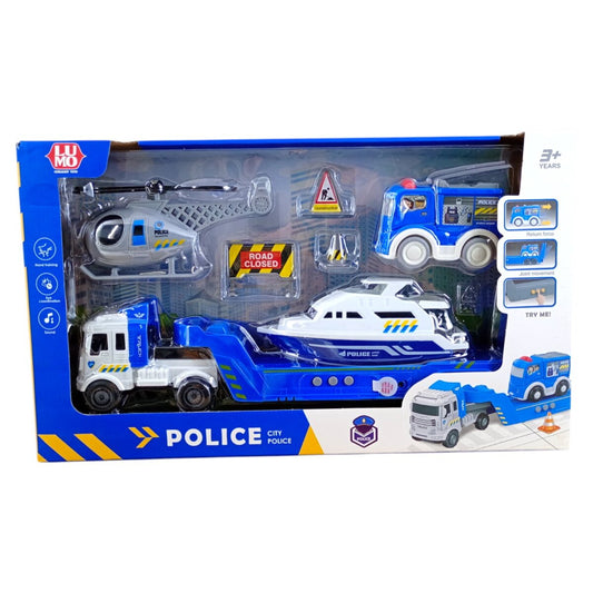 Lumo City Police | Interactive Police Car And Rescue Toy | 3+Year