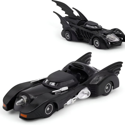 Batman Metal Diecast Car Lights & Sound, Collectible Supercar for Kids and Adults