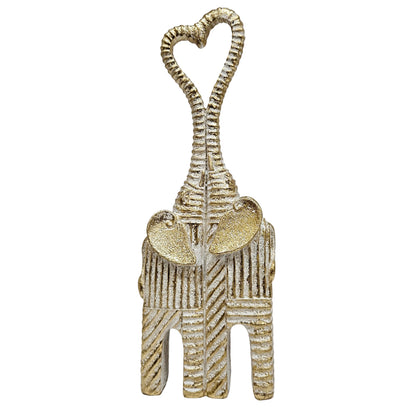 Gold African Elephant polyresin showpiece Figurine Living Room,Office