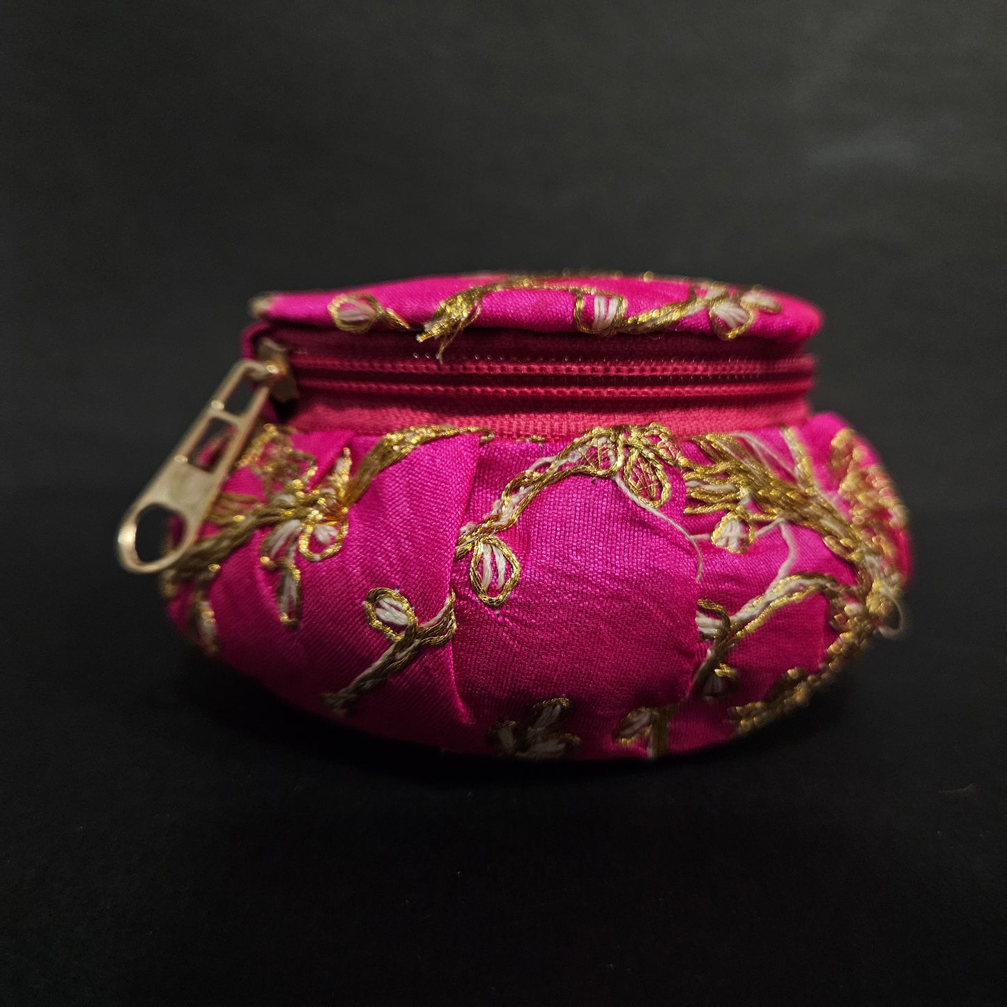 Rajasthani Style Royal Clutch Silk Jewelry or Bangle Box with vintage designer women collection for gifting and weeding collection