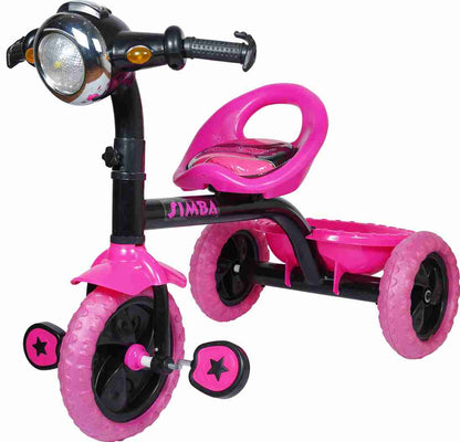 Dash star simba tricycle for kids with Parental control handle,storage Basket& cushion seat