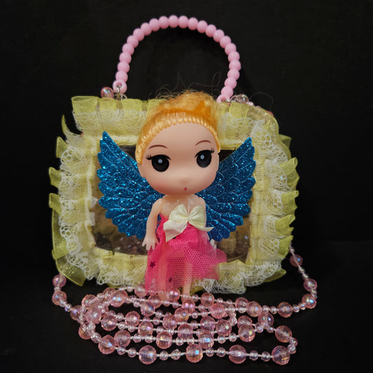 Cute Purse multi colour lighting sling bag for Girls Kids, Rainbow Glitter Sequin Crossbody Bag for Toddlers
