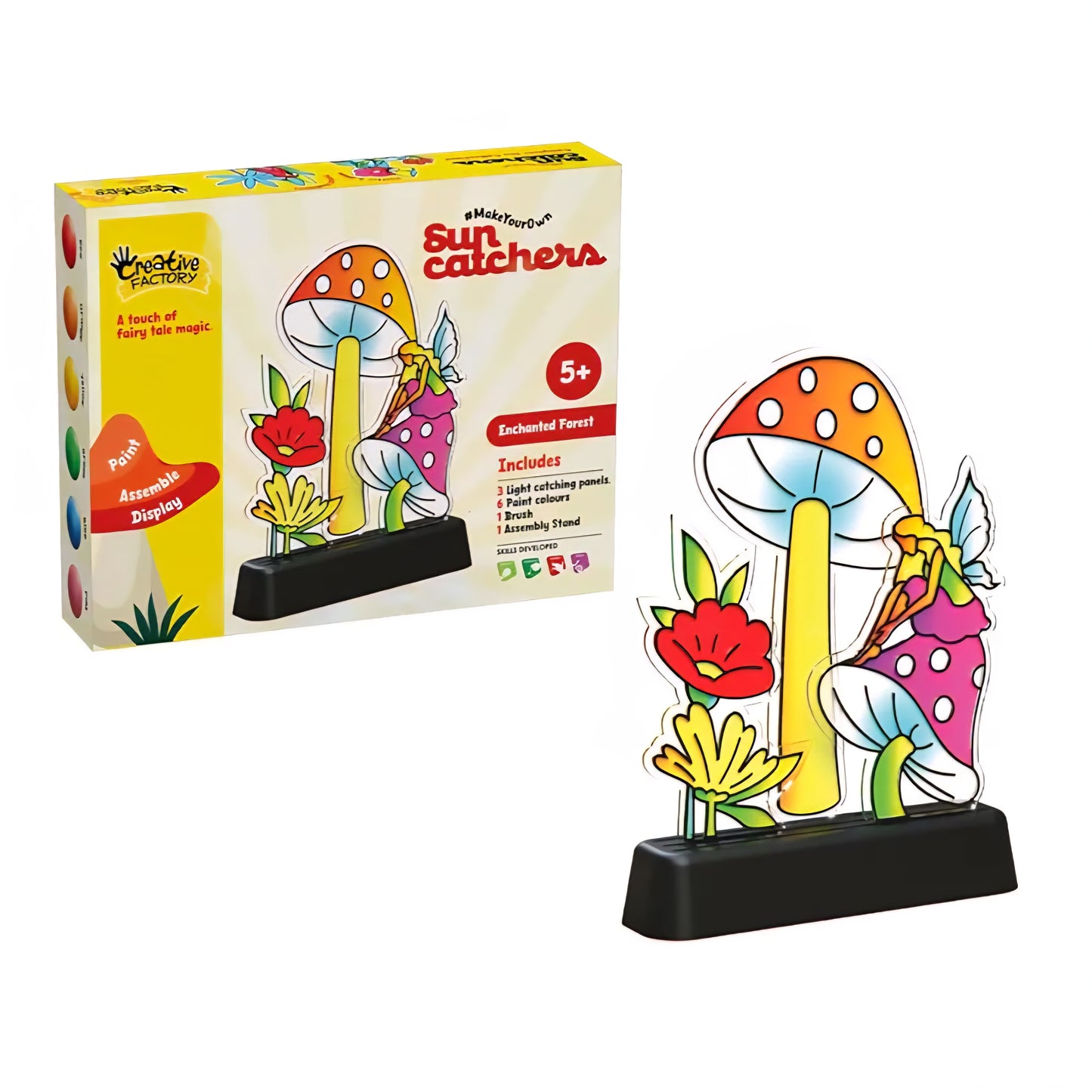 Painting, Window Art, Glass Painting Starter kit, Birthday Gift for Girls 5+ Years