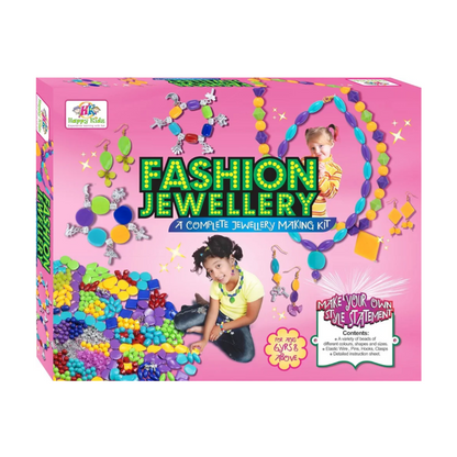 Happy kidz fashion jewellery a complete  jewellery making kit for kids above age 6 years
