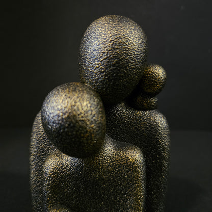 Happy 4members family Showpiece Figurine for couples gifting,Anniversary gifting