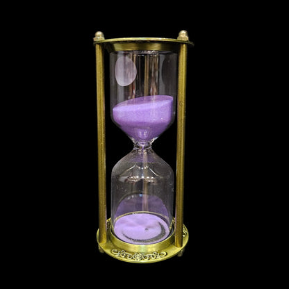 Metal Sand Timer half-hour glass Collectible Gift Sand timer
