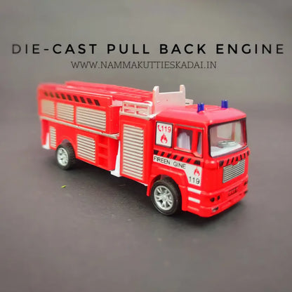 Die-Cast emergency fire engine super energy vehicle