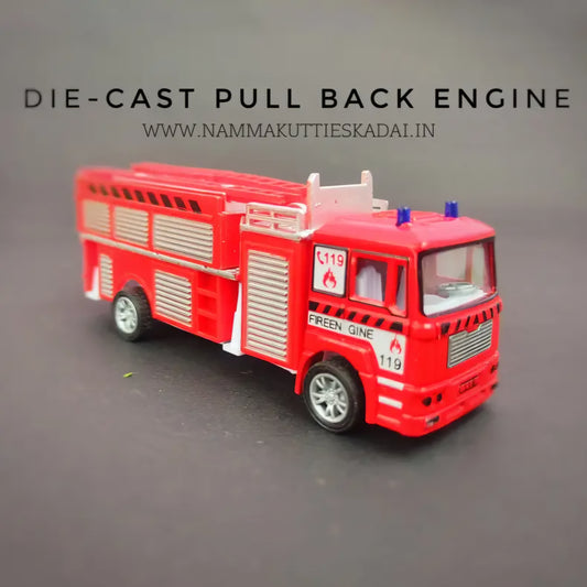 Die-Cast emergency fire engine super energy vehicle