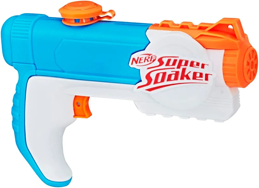 Nerf Super Soaker Toy Water Blaster Trigger Action, Pichkari for 6 Year Old Kids, Branded Toy Pichkari for Holi Festival