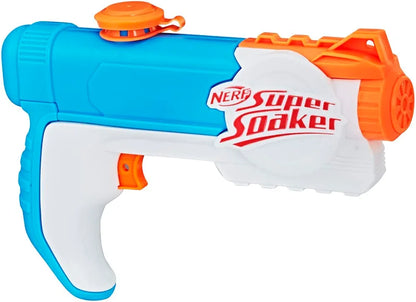 Nerf Super Soaker Toy Water Blaster Trigger Action, Pichkari for 6 Year Old Kids, Branded Toy Pichkari for Holi Festival