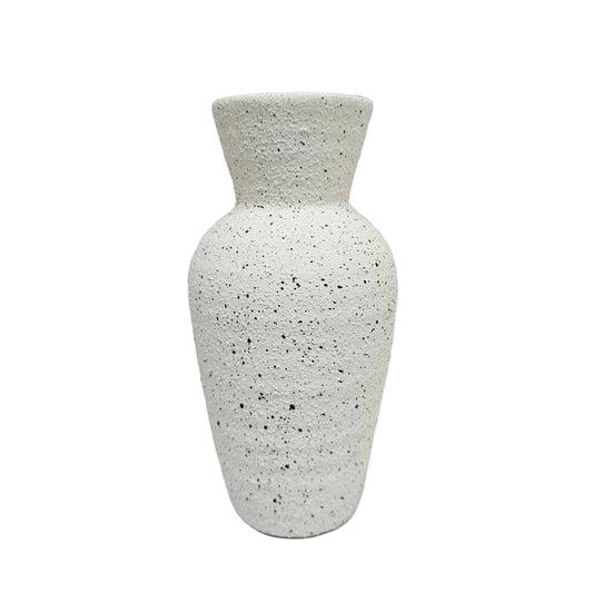 Flower Vase for Home Decor Flower Vase for Dining Table | White Flower Vase | Aesthetic Flower Vase for Office