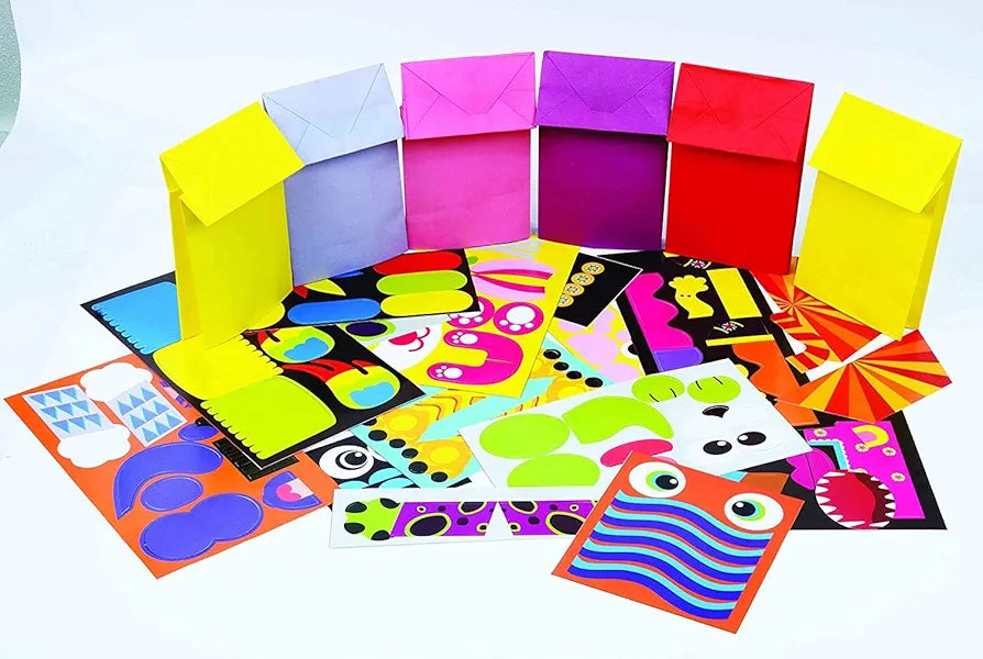My Paper Bag Puppets -Craft Your own Puppet and Stories for Kids Above 5 Years of Age Both Boys and Girls