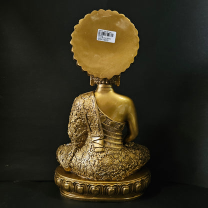 Lord Gautam Buddha Statue Showpiece Feng-Shui Handicraft Buddha Idol for Living Room, Meditation Room, Office Table,and Home Decor