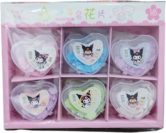 Portable Disposable Paper Soap Confetti Cleaning Washing Hand Bath Toiletry Paper Soap Sheets Petals Soap