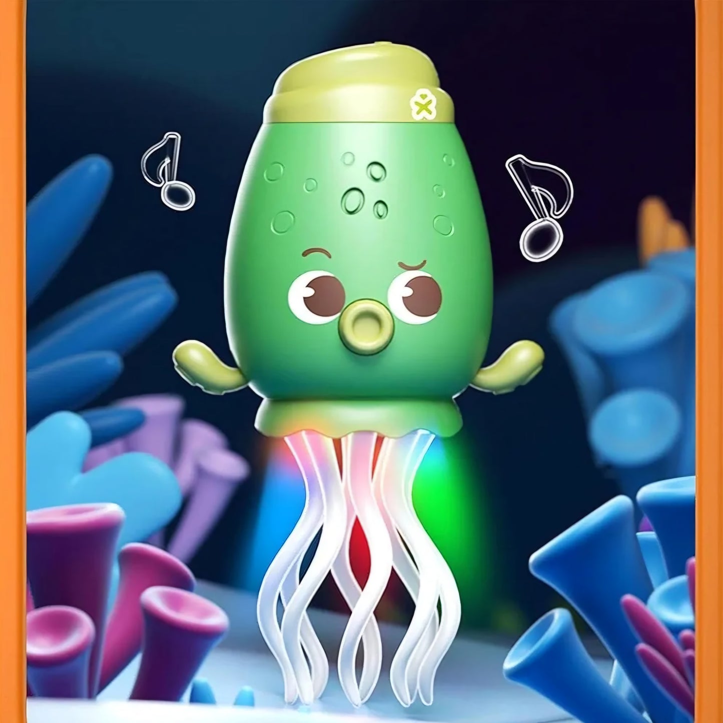 Dancing Octopus cool Twisting,lying down walking,Automatic obstacle avoidance & Dynamic sound & Light Effects for Kids